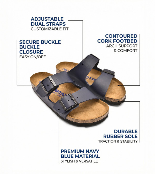 Birkenstock Birkenstock - Blue Flats