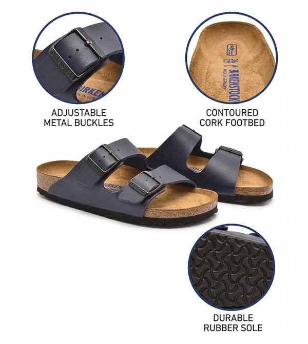 بيركنستوك بيركنستوك - أزرق أحذية فلات