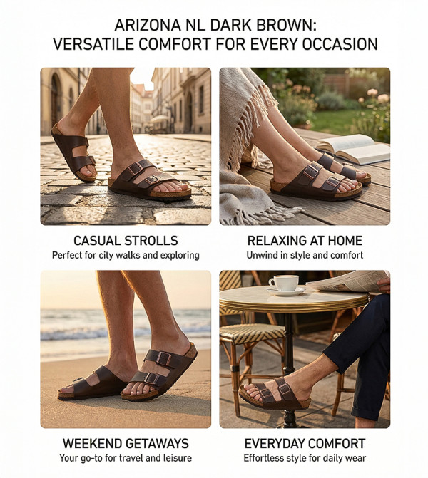 بيركنستوك بيركنستوك - بني  Flat Sandals