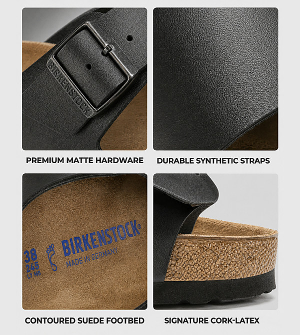 Birkenstock birkenstock-arizona - Black Casual Sandals