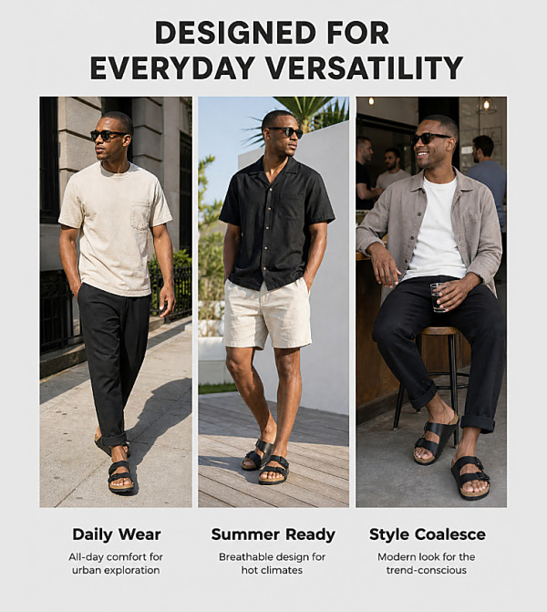 Birkenstock birkenstock-arizona - Black Casual Sandals