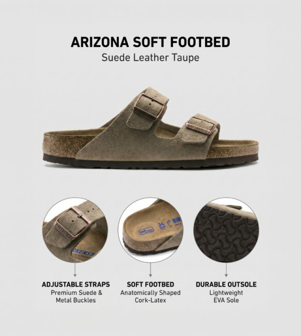 Birkenstock Birkenstock - Beige Slides