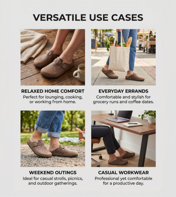 بيركنستوك  - بني  صنادل