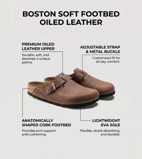 بيركنستوك  - بني  صنادل