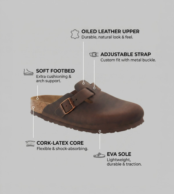 بيركنستوك  textured-neutral-linen - بني  undefined