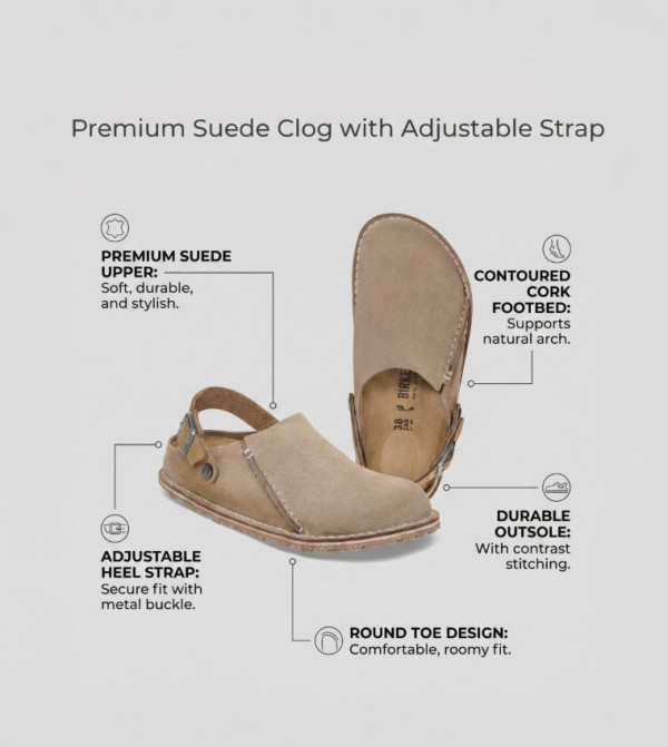 بيركنستوك  textured-neutral-linen - بيج undefined