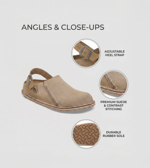 بيركنستوك  textured-neutral-linen - بيج undefined