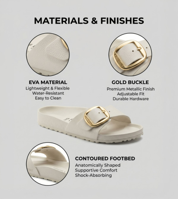 بيركنستوك بيركنستوك - بيج الصنادل المسطحة