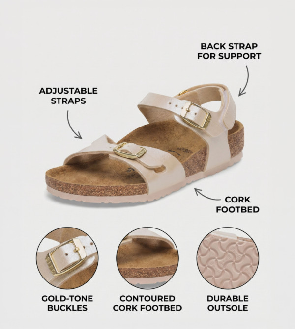 Birkenstock Birkenstock - White Casual Sandals