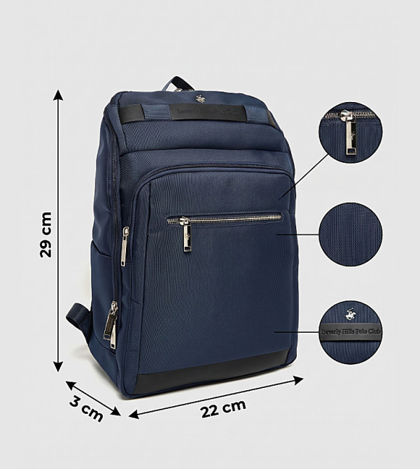 Beverly Hills Polo Club Backpacks - Navy undefined