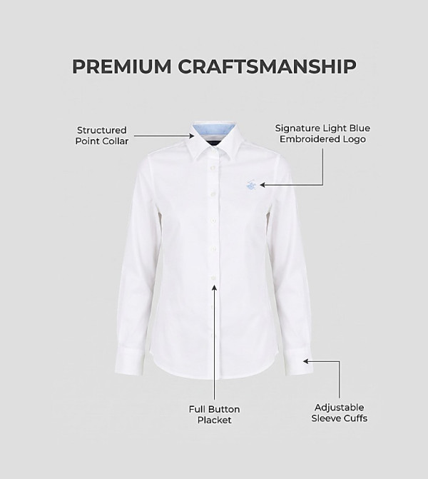 Beverly Hills Polo Club Back to School - White Shirts