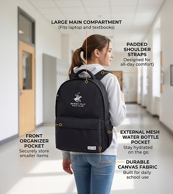Beverly Hills Polo Club Beverly Hills Polo Club - Black Backpacks
