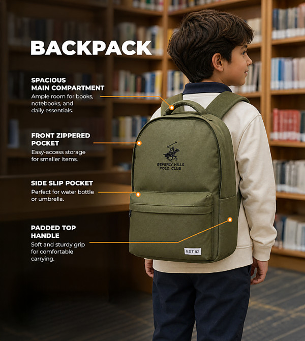 Beverly Hills Polo Club Beverly Hills Polo Club - Green Backpacks
