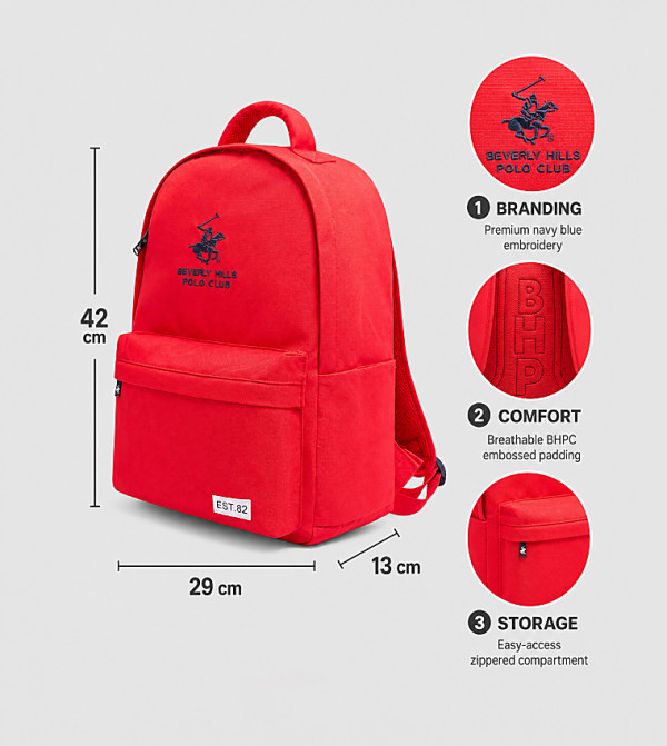 Beverly Hills Polo Club Beverly Hills Polo Club - Red Backpacks