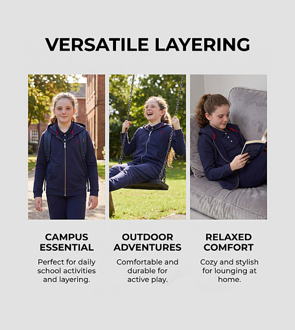 Beverly Hills Polo Club  Winterwear & Outerwear - NAVY BLUE Hoodies