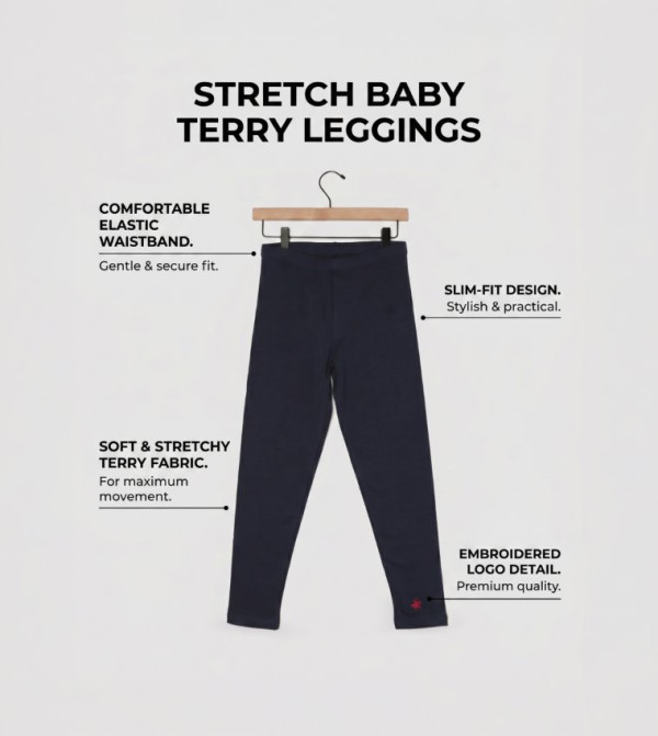 بيفرلي هيلز بولو كلوب  ليقينز - أزرق Leggings