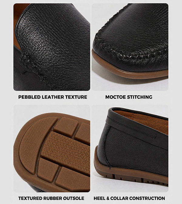 Hush Puppies  Loafers & Moccasins - Black undefined