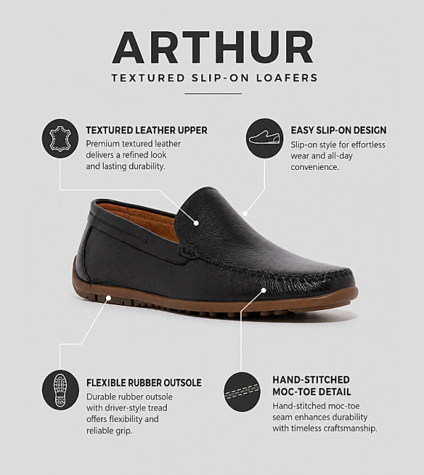 Hush Puppies  Loafers & Moccasins - Black undefined