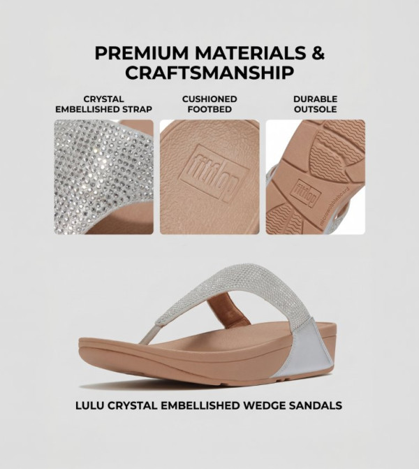 FitFlop FitFlop - Silver Wedges