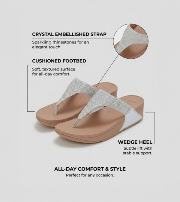 FitFlop FitFlop - Silver Wedges