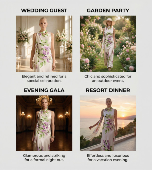 Forever New  Party Dresses - Beige Maxi Dresses