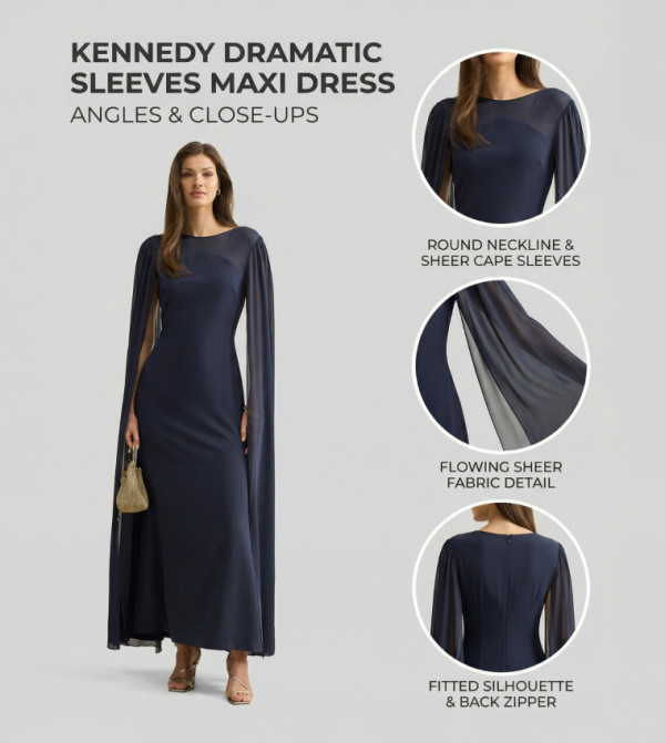 Forever New Clothing - Navy Maxi Dresses