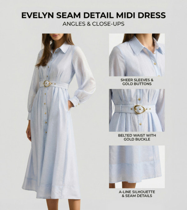 Forever New Forever New - Blue Midi Dresses