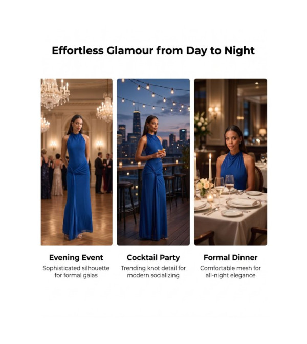 Forever New Clothing - Blue Maxi Dresses
