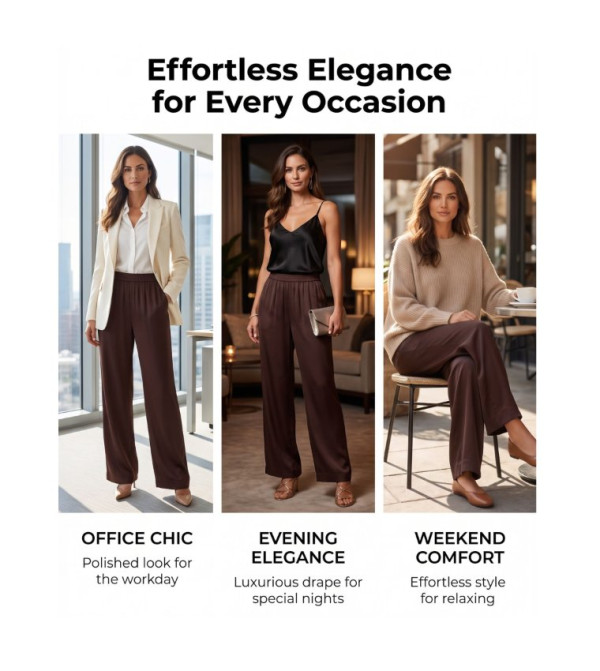 Forever New  Clothing - Brown Casual Pants