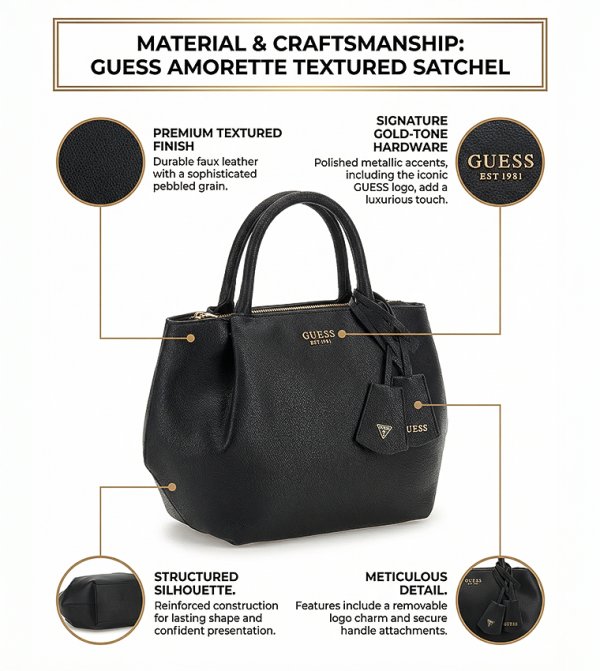 Guess Guess - Black Satchel Bags