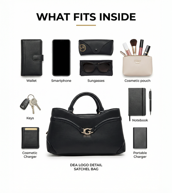 Guess Guess - Black Satchel Bags