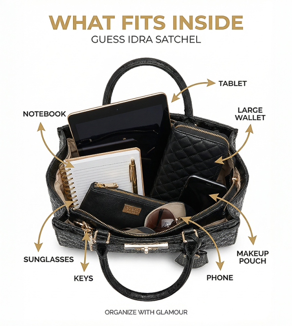 Guess Guess - Black Satchel Bags