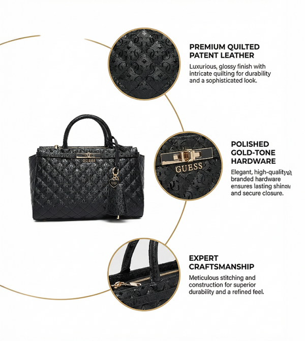 Guess Guess - Black Satchel Bags