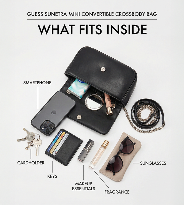 Guess  - Black Cross Body Bags