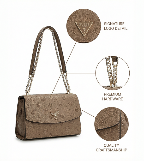 Guess  Bags - Brown Shoulder bags