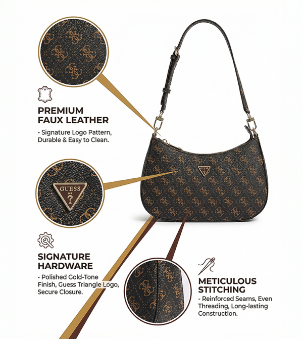 Guess Guess - Brown Shoulder bags