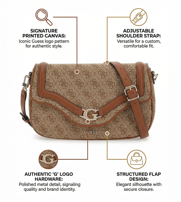 Guess Guess - Beige Shoulder bags