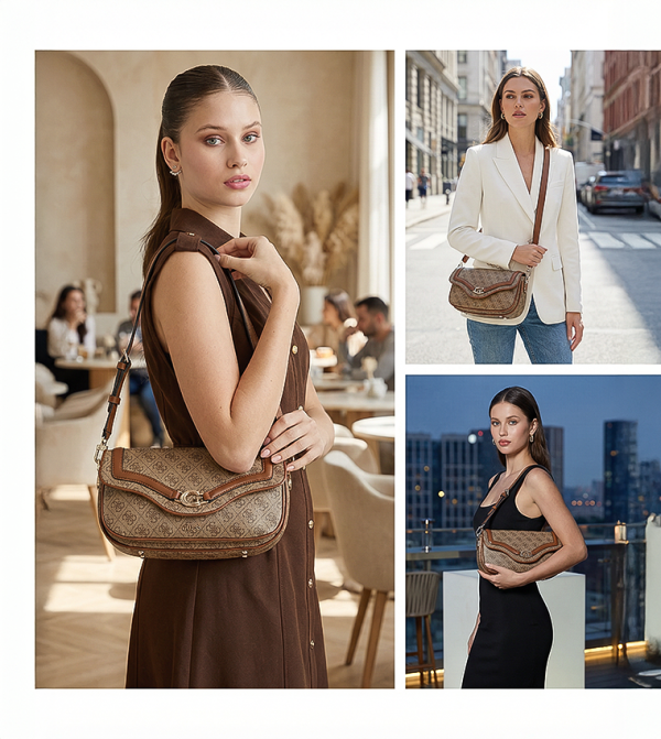 Guess Guess - Beige Shoulder bags