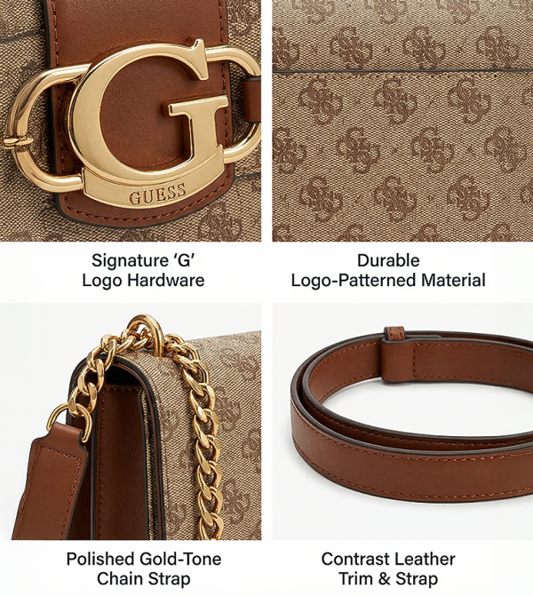 جيس جيس - بني Cross Body Bags