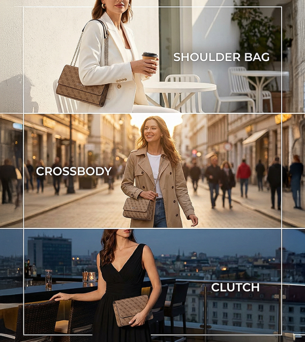 جيس جيس - بني Cross Body Bags