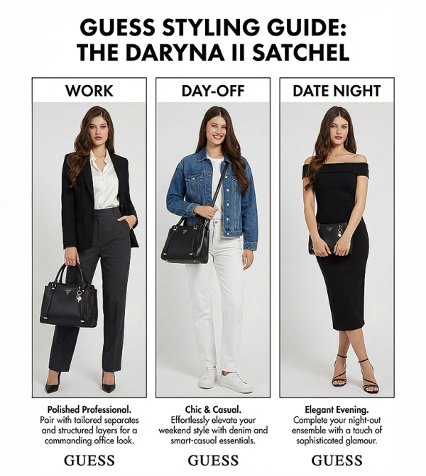 Guess Guess - Black Satchel Bags