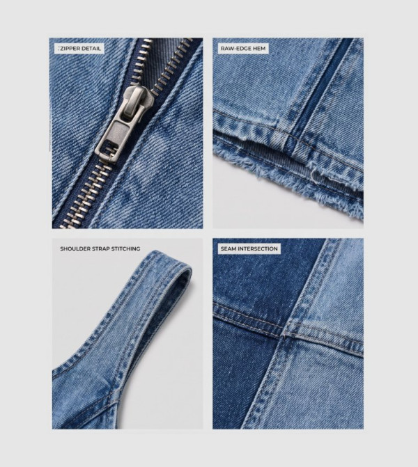 Levi's  Mini Dresses - Indigo Mini Dresses