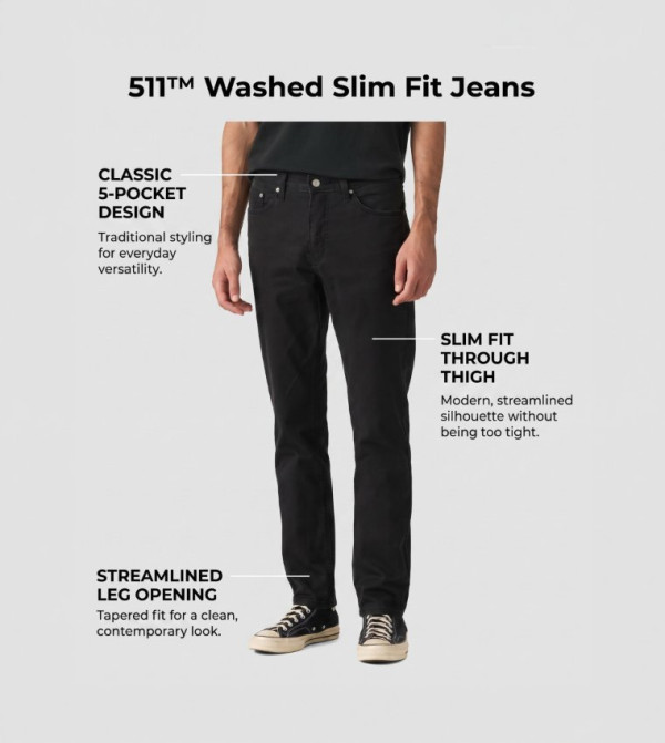 Levi's Levi's - Black Slim Jeans