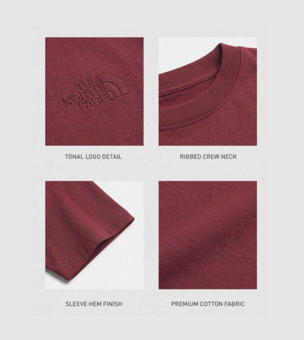 ليفايز  تيشرتات وبلايز - أحمر Round Neck T-Shirts