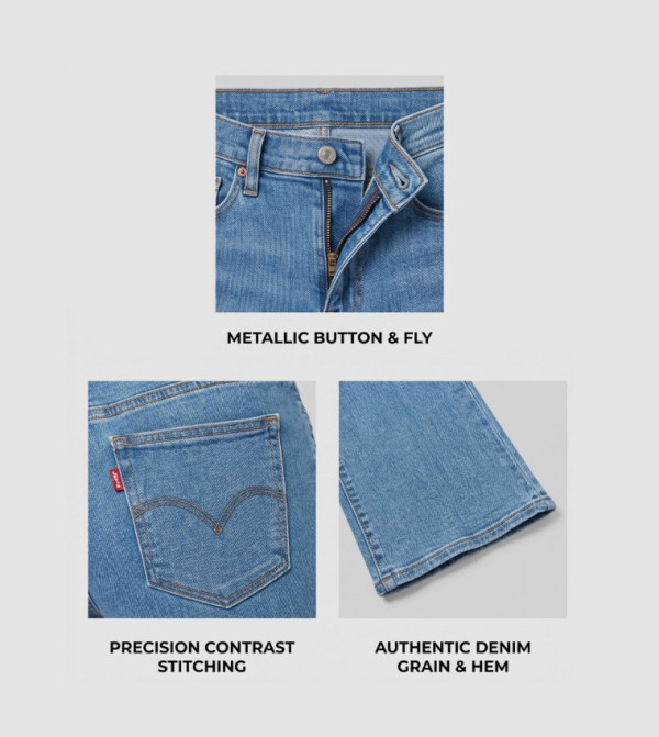 Levi's  Jeans - Blue Bootcut Jeans