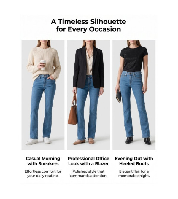 Levi's  Jeans - Blue Bootcut Jeans