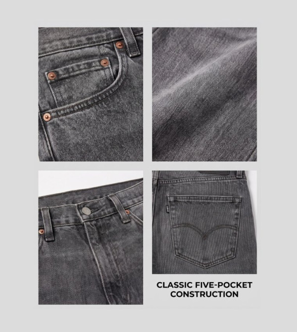 Levi's  Straight Jeans - Black Straight Jeans