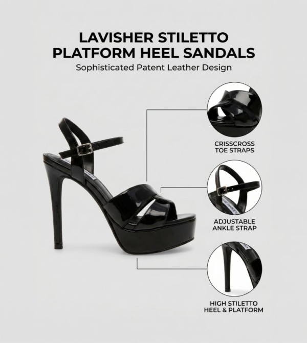 Steve Madden  Stilettos - Black Heels