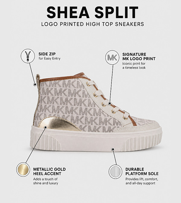 Michael Kors  start-at-the-bottom-k - Beige High Top