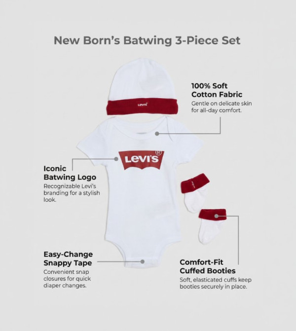 Levi's Sets - White false